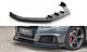 Maxton racing durability prednji razdjelnik + flapsovi audi rs3 8v sportback