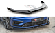 Maxton racing durability prednji razdjelnik + flapsovi vw golf 7 r / r-line facelift