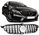 Maska za Mercedes W205 C 2014+ GT PANAMERICANA look crna 360°