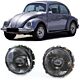 Farovi Crni Smoke  Par za VW Beetle + Cabrio od 1973