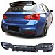 Sport Difuzor Crni Sjaj za BMW 1 F20 F21 15-19 LCI M135 M140