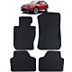 Auto Tepisi Gumeni Crni Premium Set za BMW X1 E84 09-15