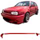 Aluminijski Strut Bar crveni podesivi za VW Golf 4 + Bora 97-03