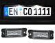 LED Rasvjeta Tablica 6000K za Mercedes ML W164 08-11 GL X164 R W251