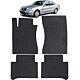 Auto Tepisi Gumeni Crni Premium Set za Mercedes E-Klasa W211 S211 02-09