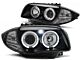 FAROVI ANGEL EYES BLACK za BMW 1 E87/E81/82/88 04-11