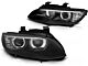 XENON FAROVI ANGEL EYES LED BLACK AFS za BMW E92/E93 06-10