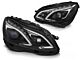 FAROVI TRUE DRL BLACK za MERCEDES W212 13-16