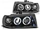 FAROVI ANGEL EYES BLACK za SEAT IBIZA / CORDOBA/ POLO VARIANT, SEDAN 10.93-08.99