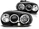 FAROVI ANGEL EYES BLACK za VW GOLF 4 09.97-09.03