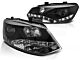 FAROVI TRUE DRL BLACK za VW POLO 6R 09-03.14