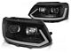 FAROVI TUBE LIGHT BLACK SEQ za VW T5 2010-2015