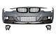 Assembly Prednji Branik za BMW 3er F30 F31 Sedan Touring (2011-up) M-Performance look s Maska Bubrezi Dupli Piano Crni