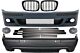 Body Kit za BMW 5 E39 (1997-2003) dupli izlaz M5 look s PDC+Grog Lights Chrom i Maska Piano Crni+Door Moldings