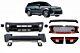 Body Kit za Land Range Rover Sport L320 Facelift (2009-2013) Autobiography look Black Red Grille Edition