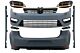 Komplet Body Kit za VW Golf 7 VII (2012-2017) R-line Look s Farovi 3D LED DRL Dynamic Žmigavci Silver