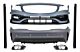 Komplet Body Kit i Nastavci Auspuha Chrome za Mercedes CLA C117 W117 (2013-2018) Facelift CLA45 look