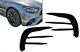 Bočni Flaps za Prednji Branik Mercedes E-Class W213 S213 C238 A238 Facelift (2020-up) Piano Crni za AMG Sport Line