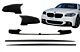 Prednji Branik i Spojler Lip s Poklopci Retrovizora i Spojleri Ekstenzije Pragova za BMW 5 F10 F11 Sedan Touring (2015-2017) M-Performance look