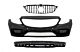 Prednji Branik za Mercedes C-Class W205 S205 (2014-2018) s Grille i Difuzor  C63 look Black