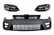 Prednji Branik i Farovi 3D DRL Silver LED Dynamic Žmigavciza VW Golf VII 7 (2013-2017) R-Line Look
