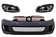 Prednji Branik i Farovi LED DRL Flowing Žmigavci Chrome za VW Golf VI 6 (2008-2013) GTI U look