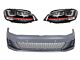 Prednji Branik za VW Golf VII Golf 7 2013-up GTI Look s Farovi 3D RED LED DRL Turn Light