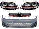 Prednji Branik za VW Golf VII Golf 7 2013-up GTI Look s Farovi 3D LED DLR RED i Grille
