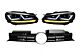 Maska za VW Golf VI (2008-2012) s Osram Xenon Farovi Chrome LED Dynamic Žmigavci R20 look