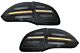 FULL LED Stop Svjetla za Porsche Cayenne 958 E2 92A Prefacelift (2010-2014) Black Smoke s Dynamic Žmigavci