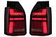 Full LED Stop Svjetla za VW Transporter T6 (2015-2020) Dynamic Žmigavci Red Clear