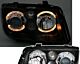 LED Angel Eyes Farovi za VW Bora (09.1998-07.2005) 2 Halo Rims Black