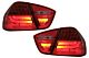 LED Stop Svjetla za BMW 3  E90 (2005-2008) LED Light Bar LCI look Red Clear
