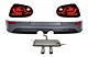 Zadnji Branik  Extension s Stop Svjetla LED Smoke Black i  Complet Ispušni Sustav za VW Golf 5 V (2003-2007) R32 Look
