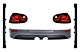 Zadnji Branik  Extension s Stop Svjetla LED Smoke Black i Pragovi za  VW Golf 5 V (2003-2007) R32 Look