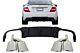 Difuzor Zadnjeg Branika s Nastavci Auspuha za MERCEDES C-class W204 C204 AMG Sport Line (2012-2014) limuzina Coupe