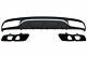 Difuzor s Black Nastavci Auspuha za Mercedes C-Class C205 A205 Coupe Cabriolet (2014-2019) C63 look