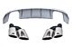 Difuzor s Nastavcima Auspuha za Audi A3 8V Facelift (2016-2019) S-Line Branik Sedan Convertible S3 look