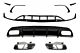 Difuzor Black Edition i Nastavci Auspuha za Mercedes A-Class W176 (2015-2018) i Spojler Prednjeg Branika i Fins Aero A45 Facelift look