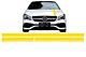 Set Naljepnica Žute za MERCEDES CLA W117 C117 X117 (2013-2016) A Class W176 (2012-2018)