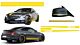 Set Naljepnica Žute za Mercedes C205 Coupe A205 Cabriolet (2014-up)