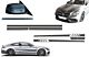 Set Naljepnica Dark Grey za MERCEDES C205 Coupe A205 Cabriolet (2014-2016) A45 look Edition 1