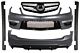 MERCEDES C W204 Facelift C63 Body Kit T-Modell S204 Karavan s Maska Sport Black Glossy