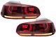 Stop Svjetla Full LED za VW Golf 6 VI (2008-2013) R20 look Red Cherry s Sequential Dynamic Žmigavci (LHD i RHD)