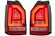 Stop Svjetla Red White Full LED BAR za VW Transporter T6 (2015-2020) s Dynamic Turn Signal