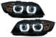 U-LED 3D Farovi Halogen za BMW 3  E90 limuzina E91 Touring (03.2005-08.2008) LHD Black